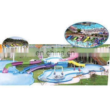 Water park equipment used slide fiberglass