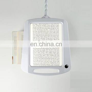 Daylight LED Full Page Floor Magnifying Lamp Led for Reading Task Hobby photo-4