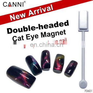 70601 New Double-headed Magnetic Plate Magnet Pen 1 PC CANNI Nail Art DIY Tool for All Magic 3D Cat Eyes Magnet Nail Gel Polish photo-3
