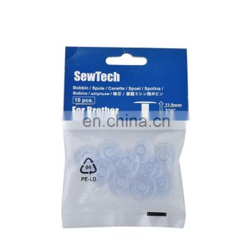 10-pack Plastic Brother Sewing Bobbin Embroidery Bobbins