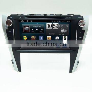 Double Din Car Dvd Player Audio With GPS for Toyota Camry With Radio Bluetooth Wifi OBD SWC