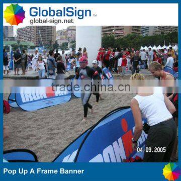 Shanghai GlobalSign A frame fabric pop up displays