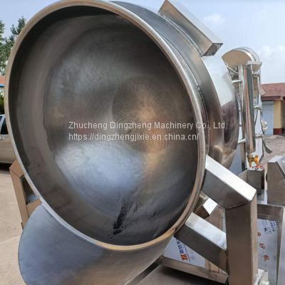 Stainless Steel Wok Pan Stainless Steel Jacketed Kettle Tomato Sauce Frying Pan