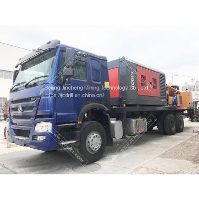 CSD200A Truck Mounted Water Well Drilling Rig with Air Compressor