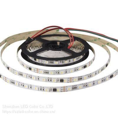 24V addressable RGBW LED Strip IC out SMD 5050 RA90 UCS2904 LED Strip