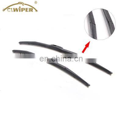 Water Wiper Blade Hybrid Wiper Blade Silicone Refill For Car Windshield