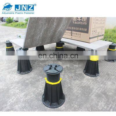Adjustable plastic balcony floor paver support pedestal