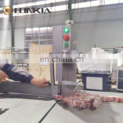 Electric Meat Cutting Bone Saw Machine Chicken Meat Lamb Beef Frozen bone saw meat cut machine