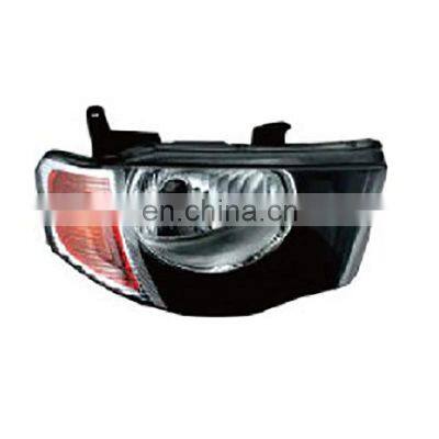 8301A823 spare parts car head lamp yellow 8301S824 headlight yellow for Mitsubishi L200 Pick up Series