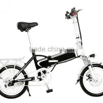 new model electric folding bicycle with hub motor