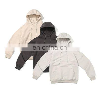 factory wholesales custom logo embroidery Anti-Shrink blank big oversized mens hoodie