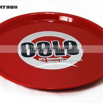High Quality Cheap Best Selling Melamine Round Serving Tray photo-4