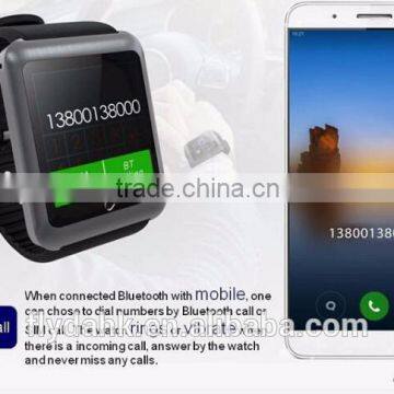 1.54" Capacitive Touch Screen Smart Watch With Bluetooth 4.0 Smart Watch U11 Uwatch Wristwatch U11 Watch Phone. photo-4