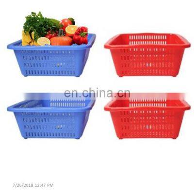 Plastic Storage Basket, Plastic Fruit Basket photo-3