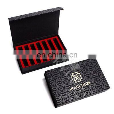 Best Wholesale Flip Top Custom Makeup Package Luxury Paper Box With EVA Velvet Best for Cosmetics Gift Set