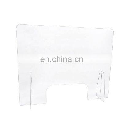 Clear Acrylic Plexiglass Shield, Barrier Protects Employees Against Coughing and Sneezing photo-3
