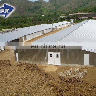 Steel Roof Insulation Poultry Farm Building Materials Chicken Broiler House Design