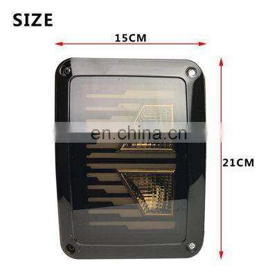 Новинка!!! Новый светодиодный задний фонарь, задний фонарь для заднего хода/поворота/торможения/движения для Jeep Wrangler JK photo-2