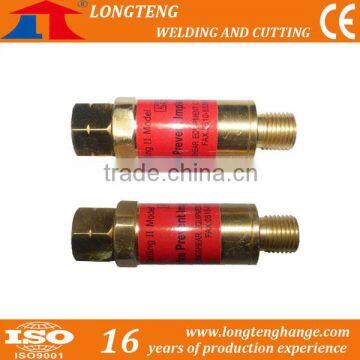 1 / 4 Brass Acetylene / Propane Fuel Gas Flashback Arrestor for CNC Cutting Machine