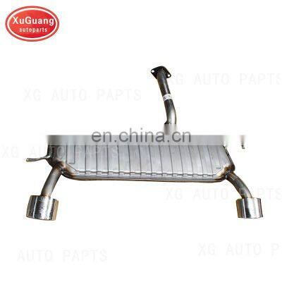 XG-AUTOPARTS direct fit stainless steel exhaust rear section exhaust muffler for Hyundai Tucson 2wd