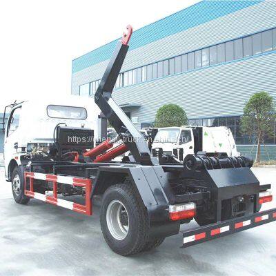Dongfeng Duolika 4x2 4x4 Hydraulic Arm Roll off Garbage Truck for Sale photo-2