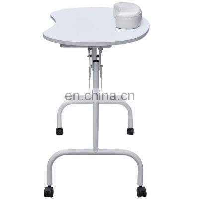 Multi-functional Folding Manicure Desk Station With Drawer Wheels Nail Table photo-3