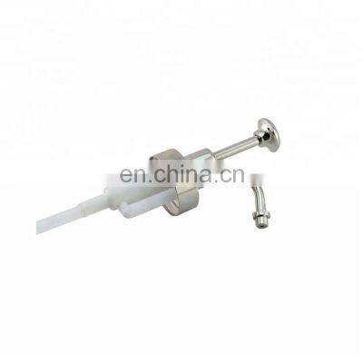 High Quality 1cc 2cc Dosage 33mm Brass Finished Glass Bottle Lotion Pump 24/400 Liquid Soap Pump Stopper photo-2