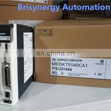 Panasonic Servo drive MDDKT5540CA1 easy to use New orignal 1KW Motor with brake