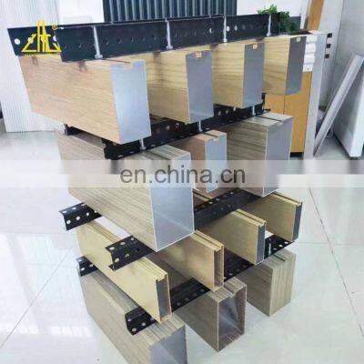 Damp-proof Metal Stretch Ceiling, alloy extrusion aluminum profile ceiling tile, aluminum Metal baffle Ceiling
