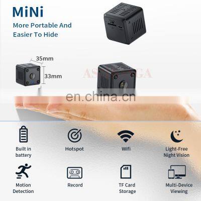 1080p Mini Camera Cctv Wifi Hidvcam Motion Detection Ip Hd Detector High Capacity Battery Powered Secret A16 Micro Hidden CAM photo-3