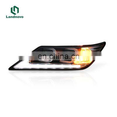 Landnovo Full Led Headlight Lamp for Toyota Camry 12-14 Year LED Headlight Assembly