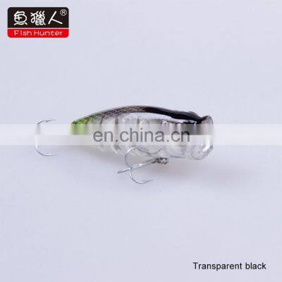 Fish Hunter DP4D Colors Bionic Soft Lure Easy Cleaner Hard Fishing Lure Freshwater Casting Fishing Lure photo-4