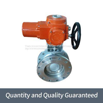 Bernard Stainless Steel Electric Flanged Butterfly Valve DN65 Hard Seal Valve Assembly photo-3