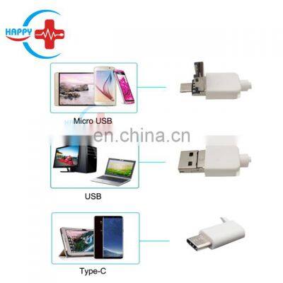 HC-G027B Medical USB/Micro USB/type-c Digital Otoscope Ear ENT Endoscope Camera HD Visual Flashlight Earpick photo-4