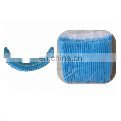 Industry Protective Bouffant Cap Disposable Bouffant Cap with Cleaning Non Woven Material