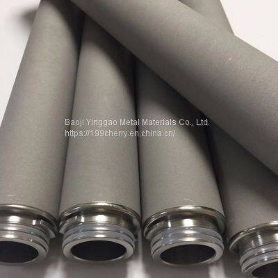 Porous sintered titanium?filter
