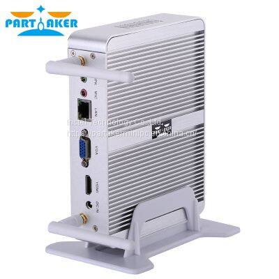 Partaker Cheapest Fanless Mini PC Windows 10 Pro Intel Core i5 4200Y i3 4020Y Barebone Computer DDR3L HTPC WiFi photo-5