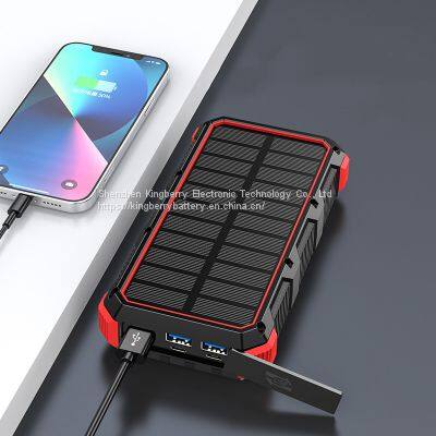 Solar Charging Bank 36800 Mah Wireless Charger With Cable 15W Fast Charging Mobile Power photo-4