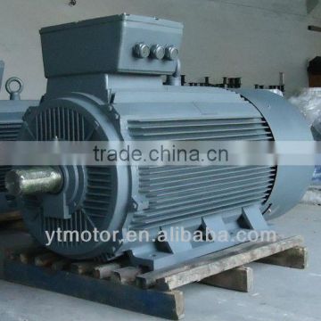 Y3 series low voltage and big power three phase induction electric motor 560kw