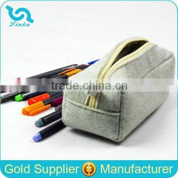 Fashion Wool Felt Storage Bag Pen Pouch