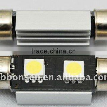 2pcs 5050SMD Festoon interior auto canbus led light