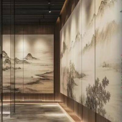 New Chinese Wall Cloth Mural Decoration Hanging Painting Customization photo-5
