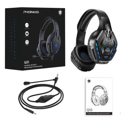 Wireless Bluetooths 40h Gaming Headset Over Ear Headphones With Noise Cancelling Detachable Mic Headset for Phone photo-6