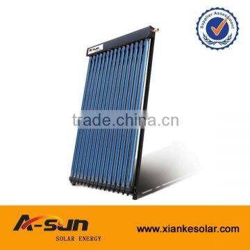 2013 hot sale vacuum tube solar collector with heat pipe approved by TUV/SRCC
