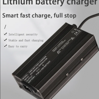 60V 58.8V 6Ah Lithium-Li-Ionen-Blei-Säure-Akku-Ladegerät für Lipo4-Elektro-Scooter, Golfwagen und Motorrad