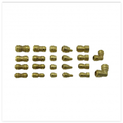 Z-Push Non-brazed flameless braze-free no fire push-to-connect fittings quick connectors for HVAC