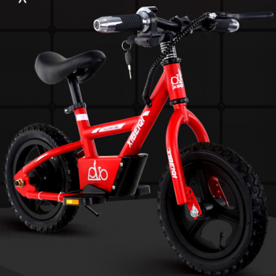 Bicicleta de equilíbrio elétrica infantil, monopatim sem pedal, monopatim de competição infantil, bicicleta yo yo para bebês (Wechat: 13510231336)