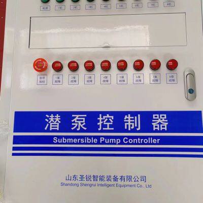 A control cabinet that controls the pumping of the submersible pump