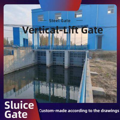 Stainless Steel Square Sluice Gate | 3-Side Seal Penstock & Wall Mounted Slide Gate for Hydraulic Dam Systems | Water Control