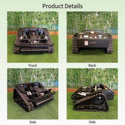 Vigorun Electric Mower Keeps Operators Safe Distance Grass Cutting Machine Mower Kosiarka Traktorek for Slopes photo-4